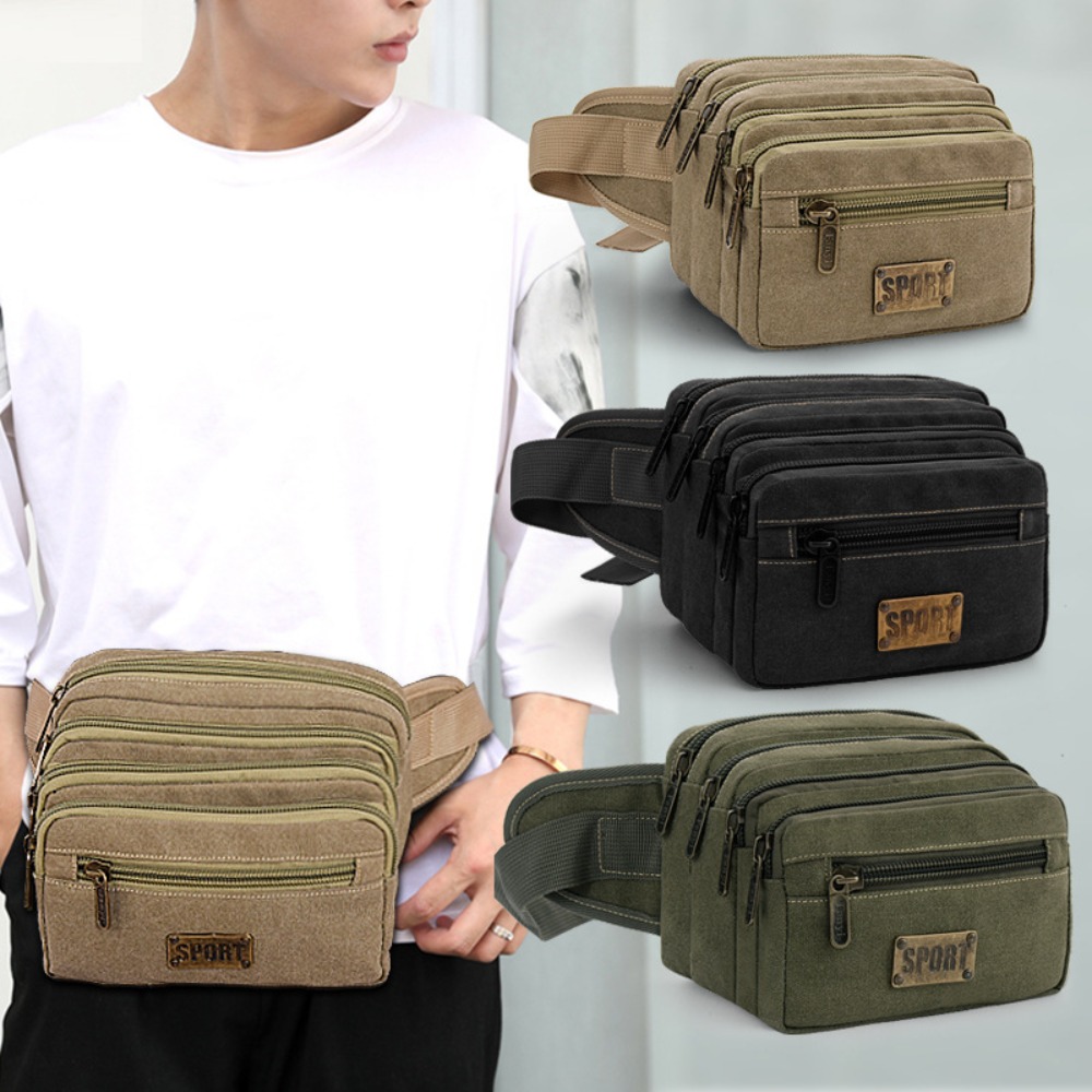 Running Gear Organizer - Przydatne płócienne torby na talię Wiele