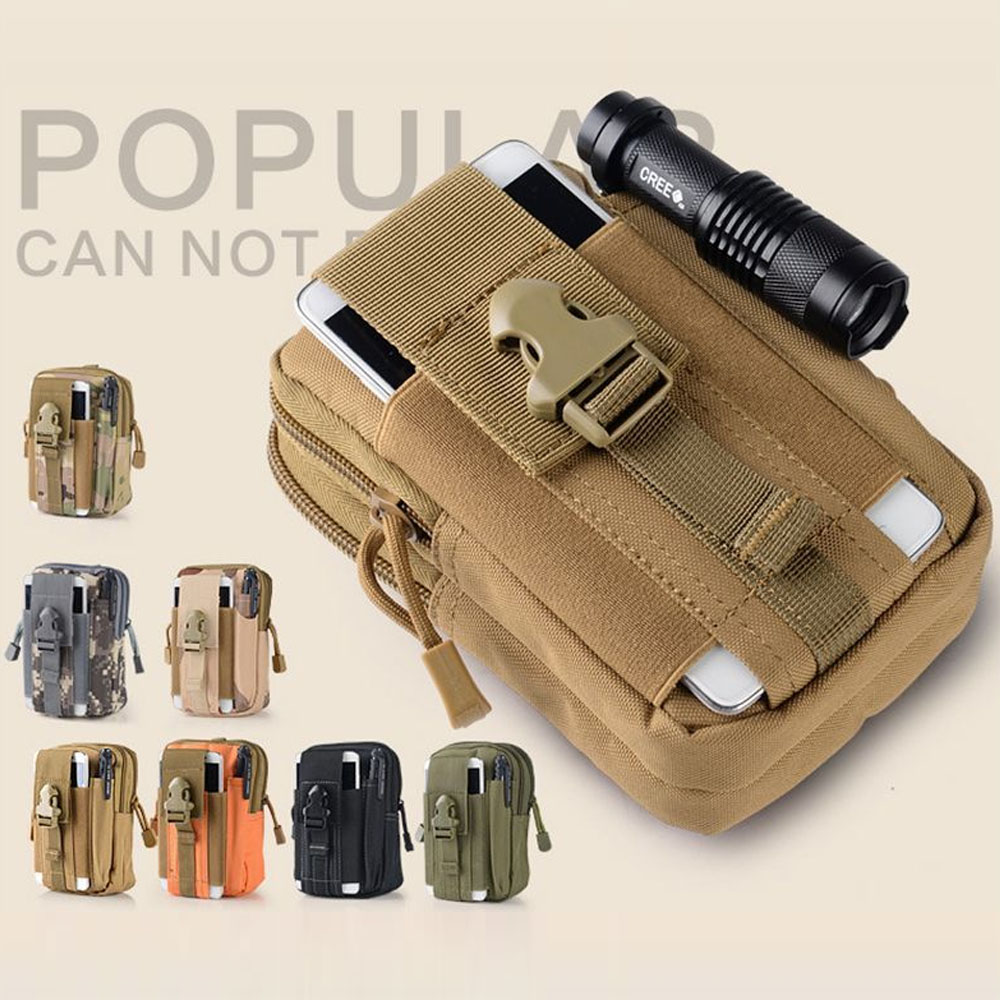 Running Gear Organizer - Taktyczna Mała Torba Wisząca, Wodoodporna Mini