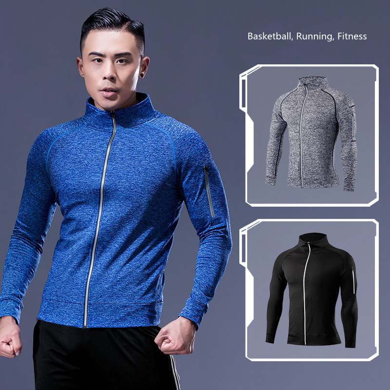 Reflective Running Jacket - Męska kurtka do ćwiczeń do biegania,