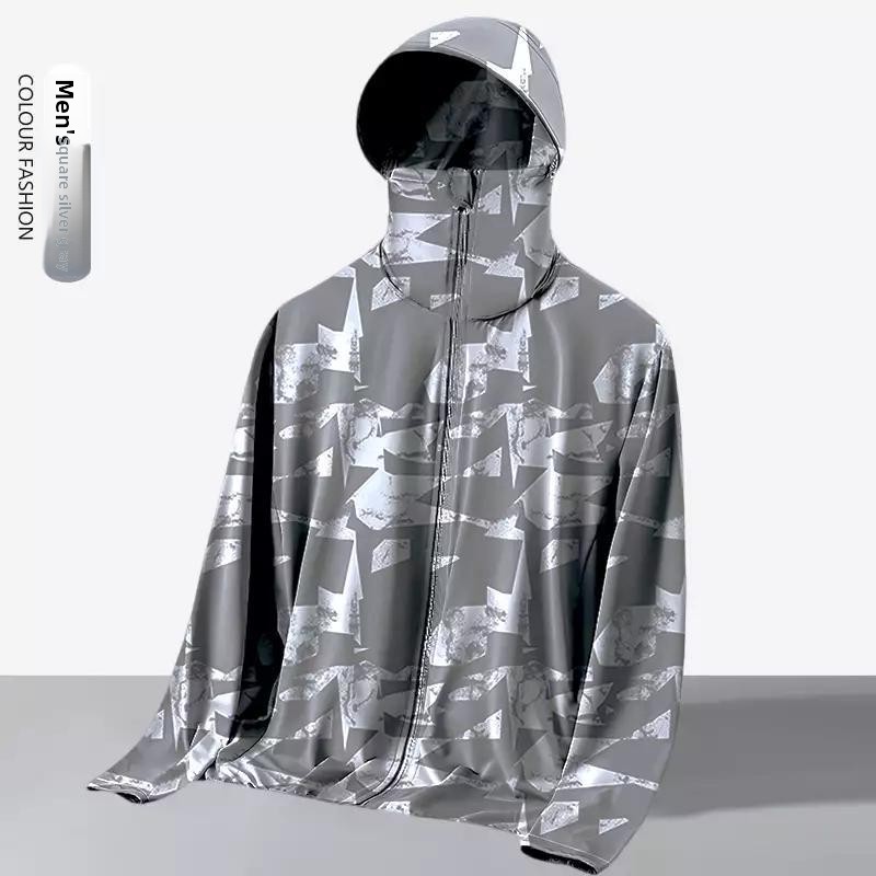 Reflective Running Jacket - Unisexowa letnia kurtka z kapturem o
