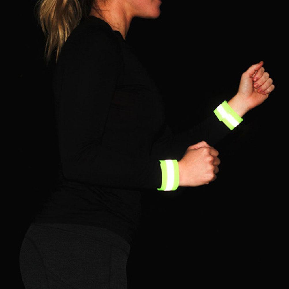 Running Gear Reflective - 4 szt. Regulowane odblaskowe opaski na