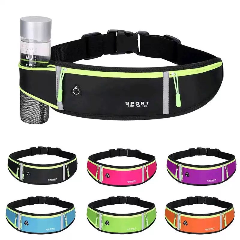 Running Gear Organizer - Odblaskowa, wodoodporna sportowa torba na butelkę