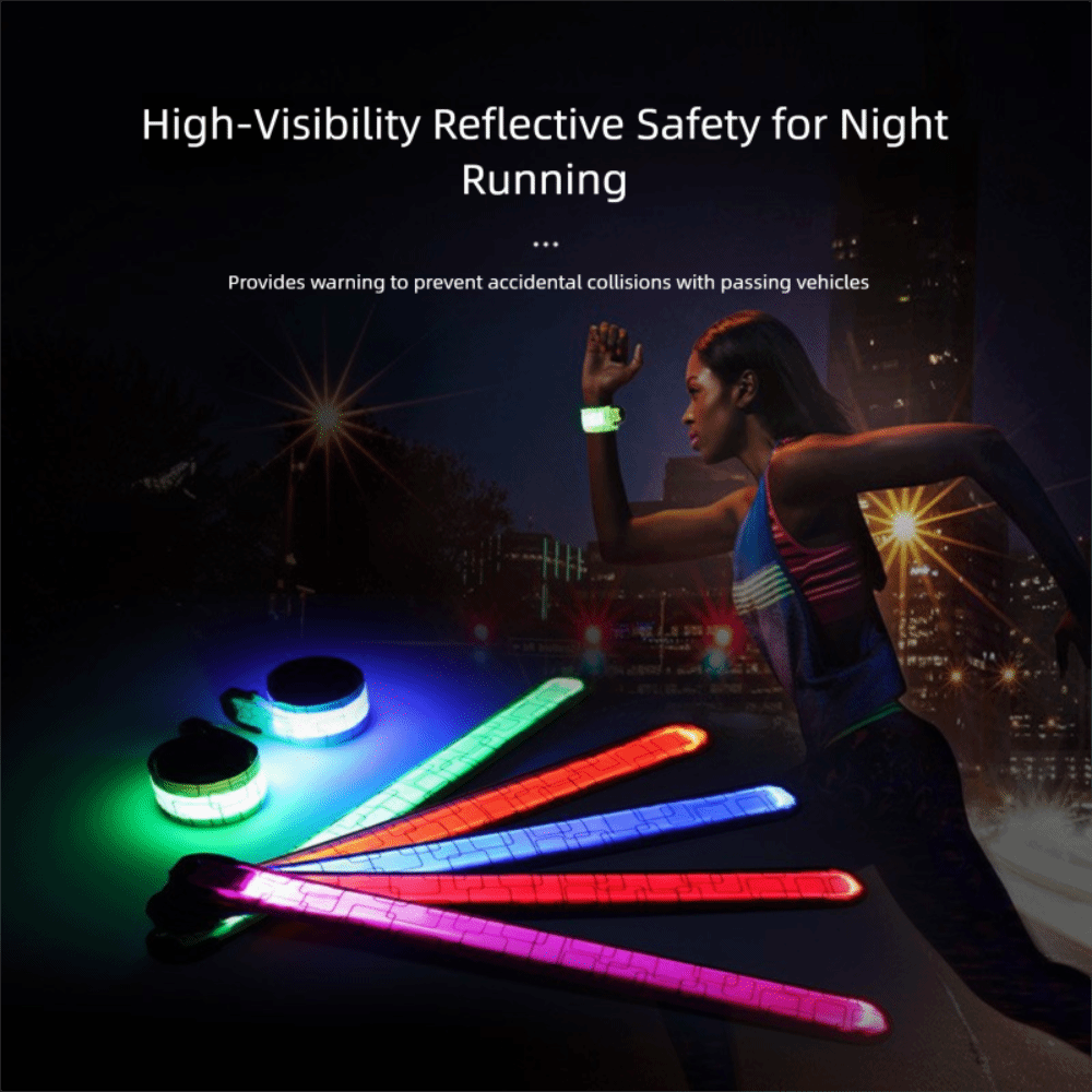 Running Gear Reflective - Opaska na ramię do biegania nocnego