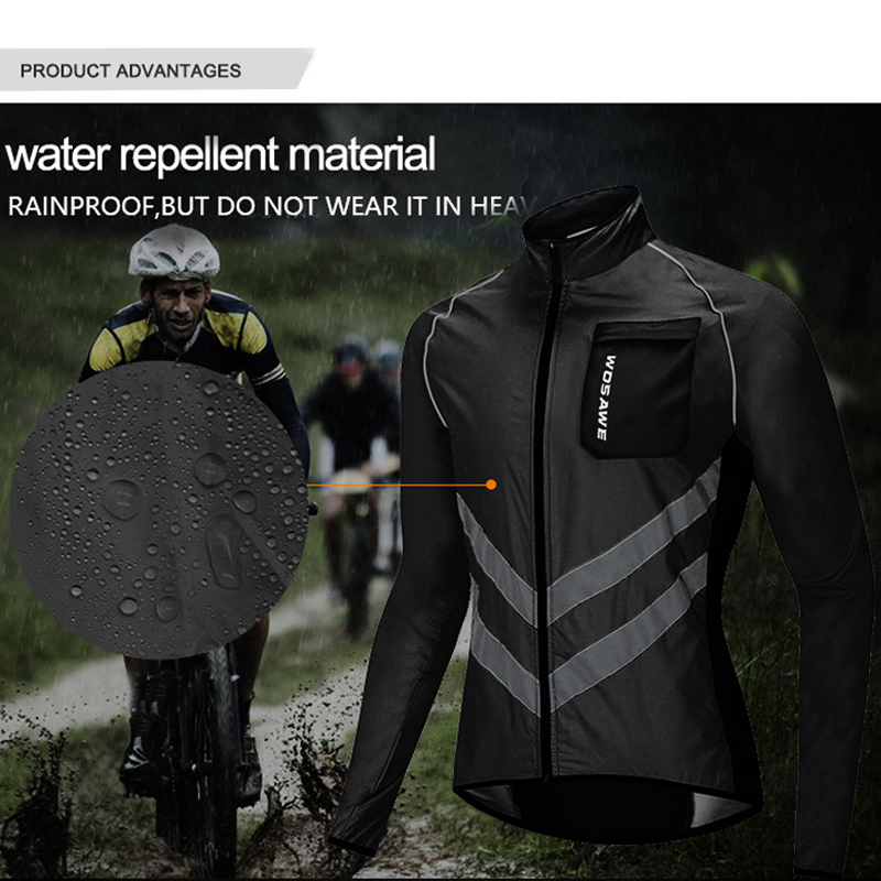 WOSAWE Wiatroodporna Kurtka Sp – Reflective Running Jacket recenzja i cena