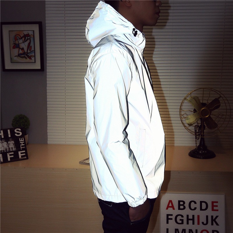 Kurtka wiatrówka LED dla par,  – Reflective Running Jacket recenzja i cena