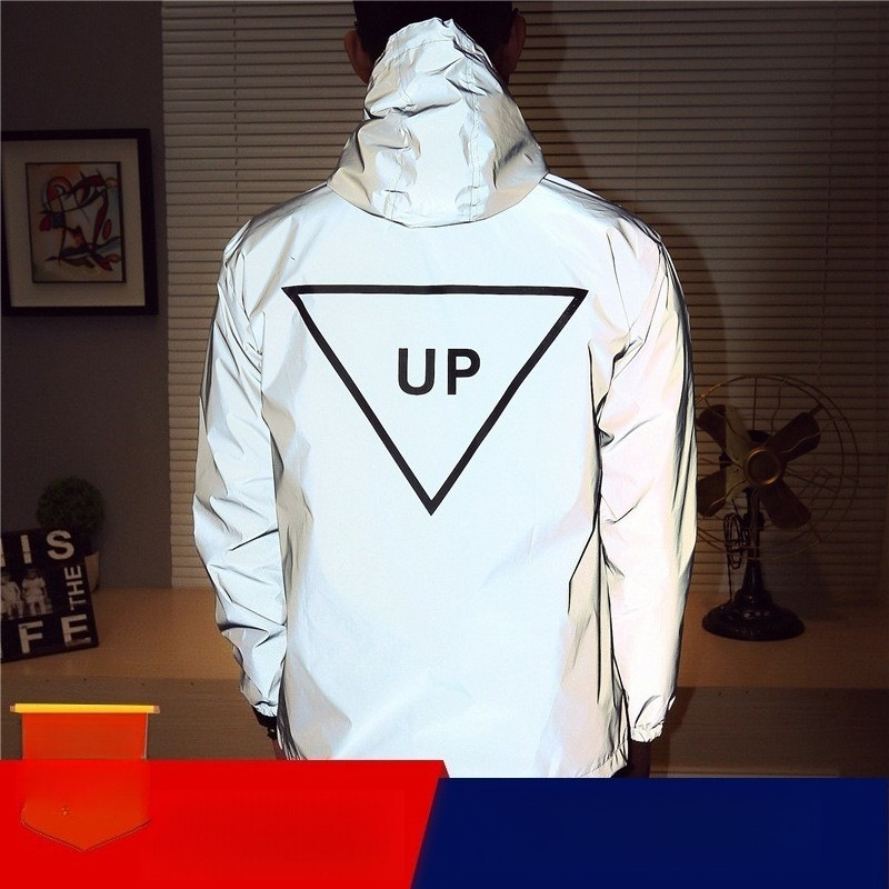 Kurtka wiatrówka LED dla par,  – Reflective Running Jacket recenzja i cena