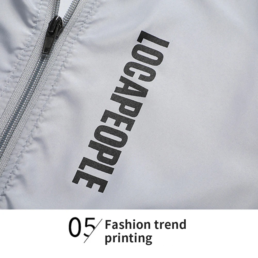 Męska kurtka z kapturem chroni – Reflective Running Jacket recenzja i cena