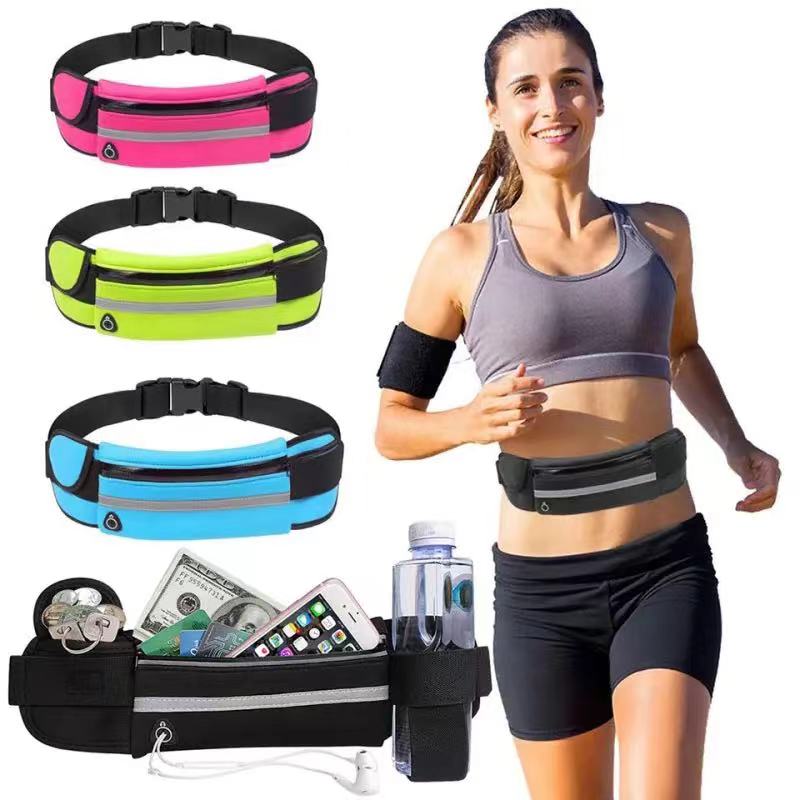 Etui do biegania Pas biodrowy  – Running Jogging Gear recenzja i cena