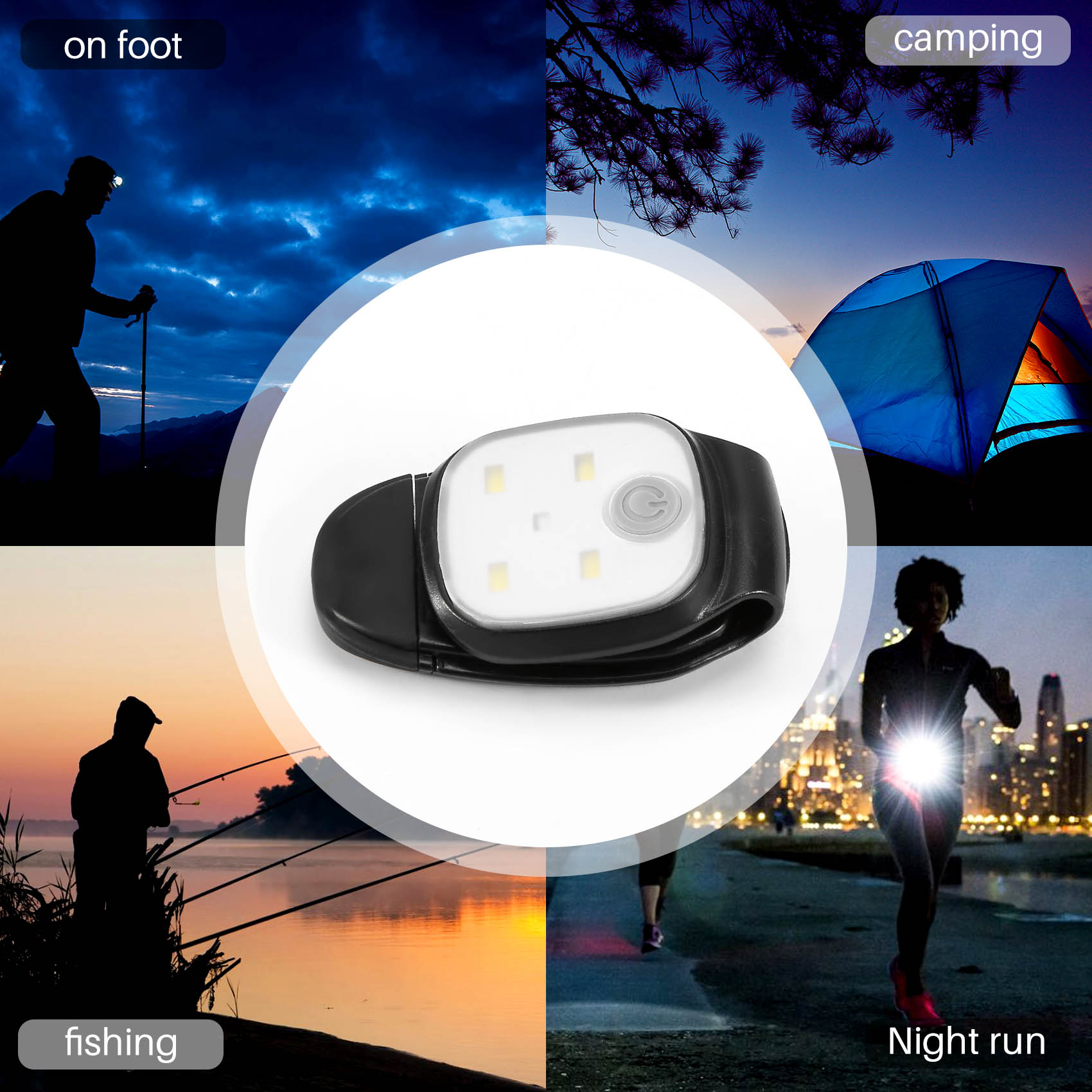 XSXS-Zewnętrzne Lampki do Bieg – Running Gear Reflective recenzja i cena