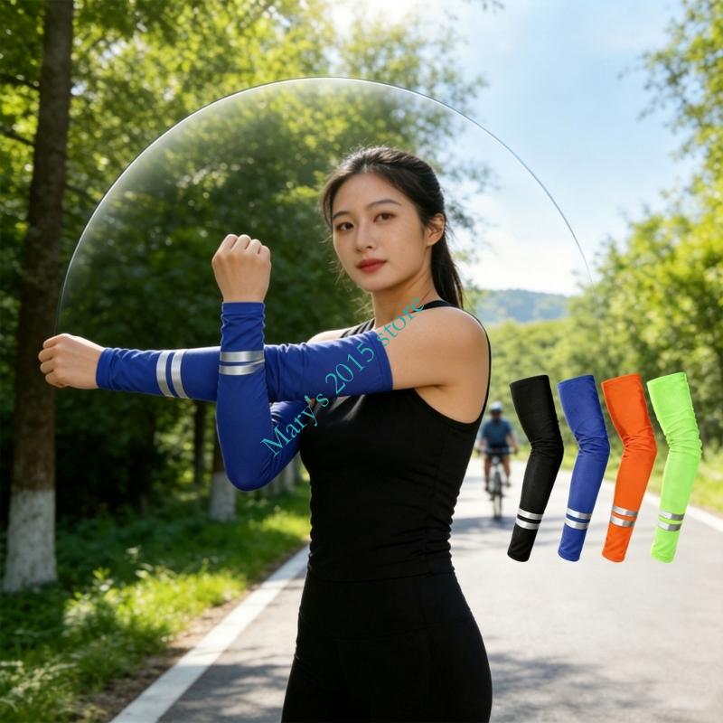 Para odblaskowych rękawów prze – Running Gear Reflective recenzja i cena