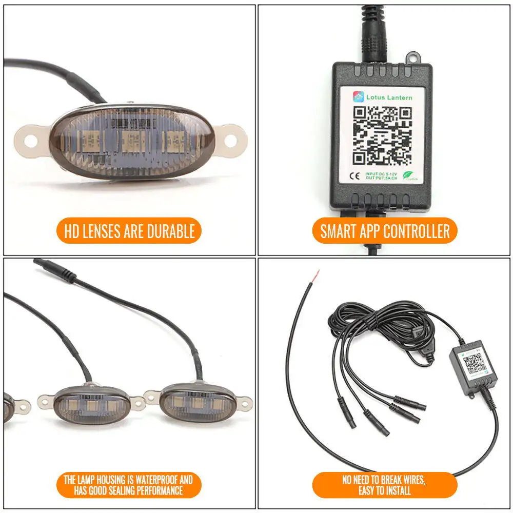 Oświetlenie przedniej kratki s – Running Gear Accessories recenzja i cena