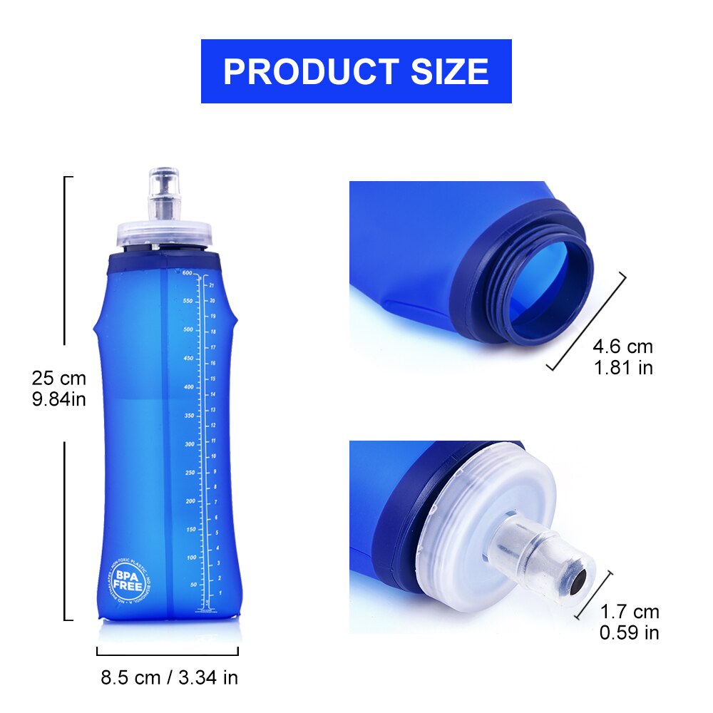 Widesea Camping 600ml miękka b – Running Gear Organizer recenzja i cena