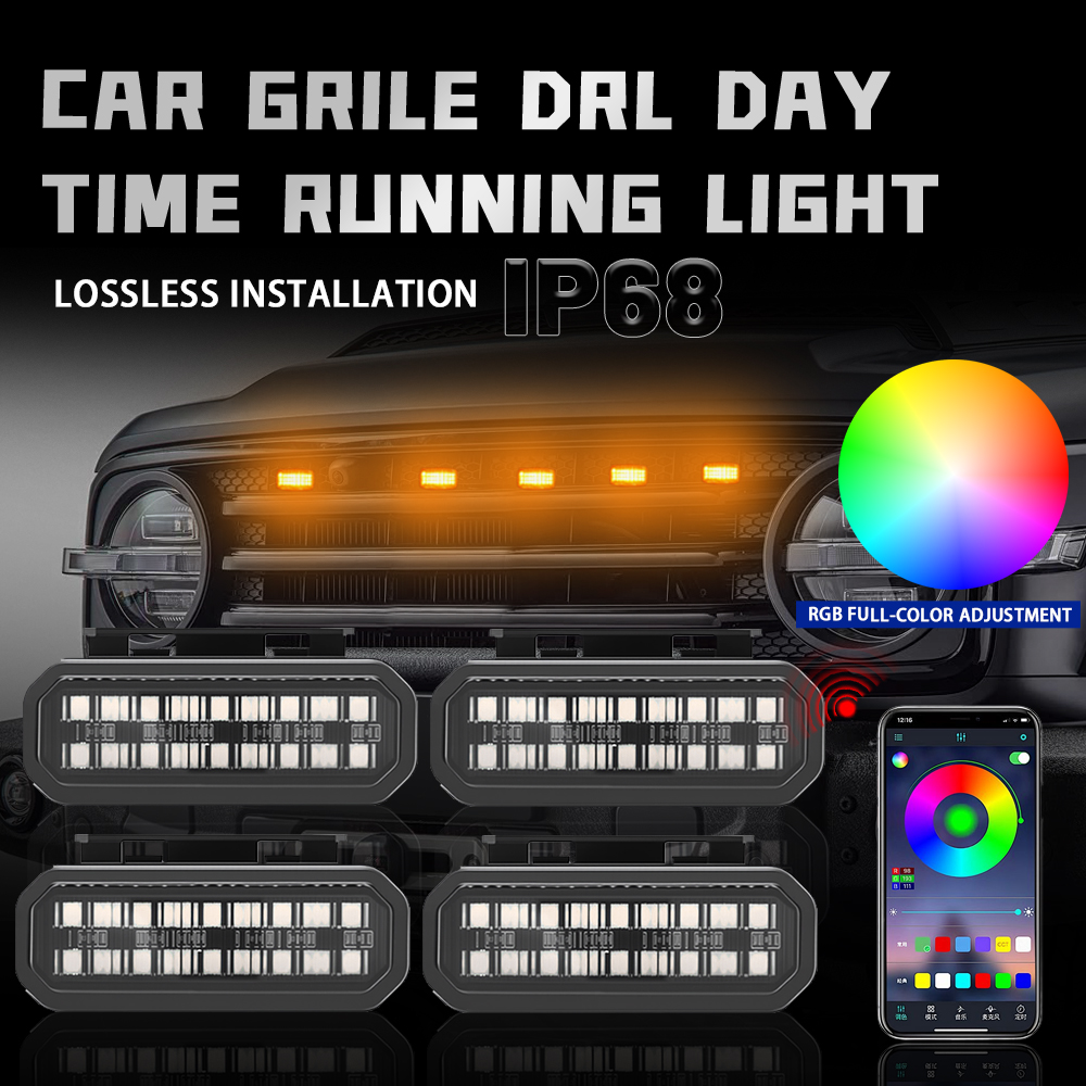 Światła LED do przedniej kratk – Running Gear Accessories recenzja i cena
