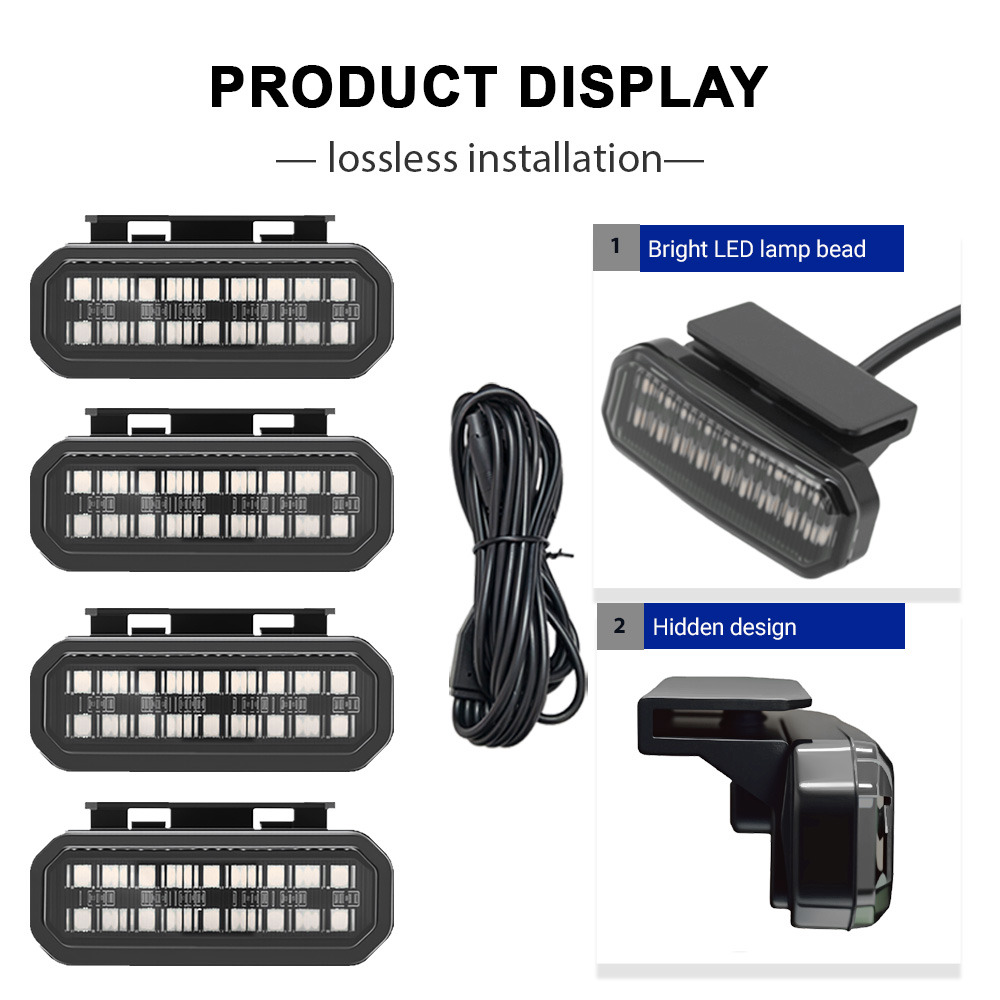 Światła LED do przedniej kratk – Running Gear Accessories recenzja i cena