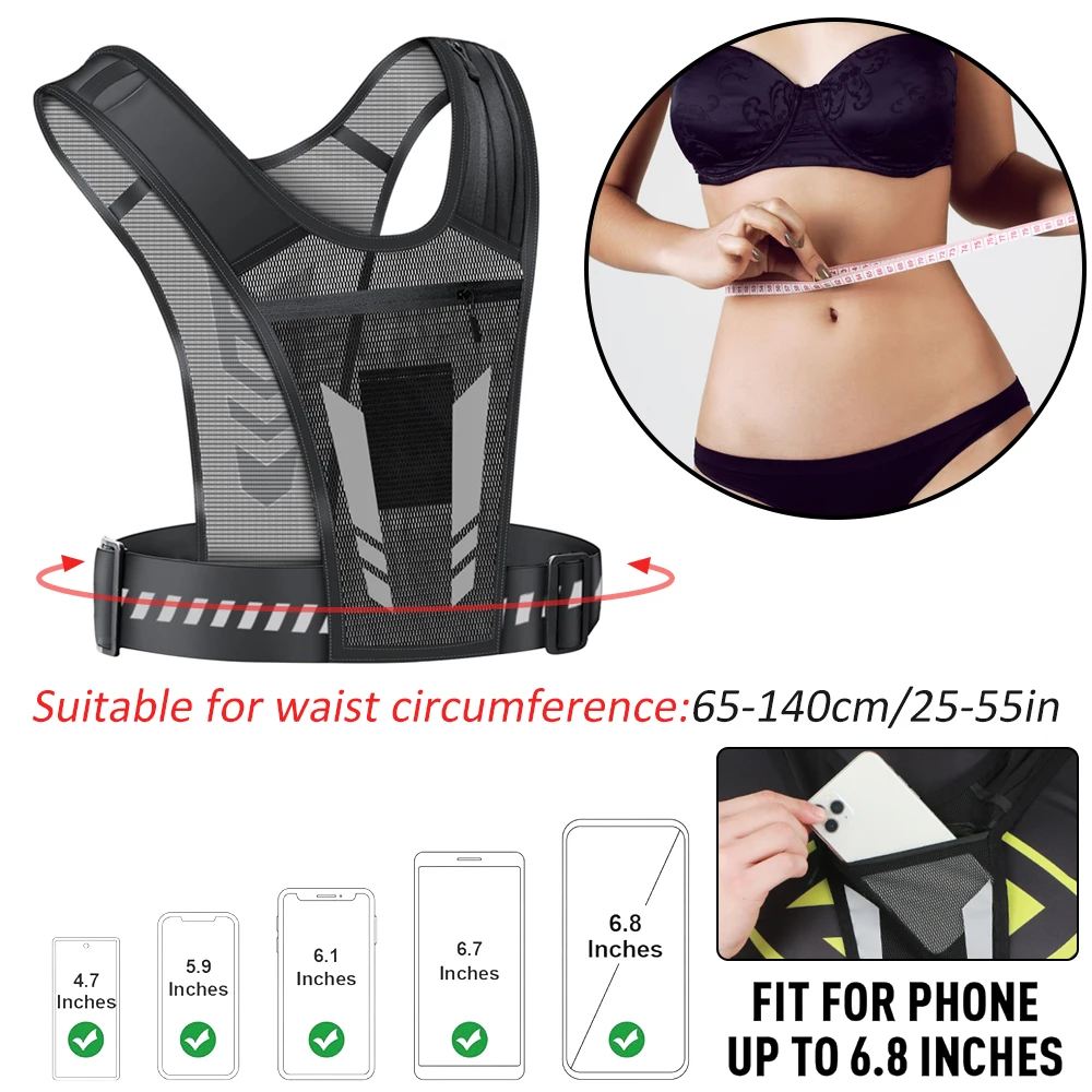 OSSOHH 1 szt. Kamizelka do bie – Running Gear Reflective recenzja i cena