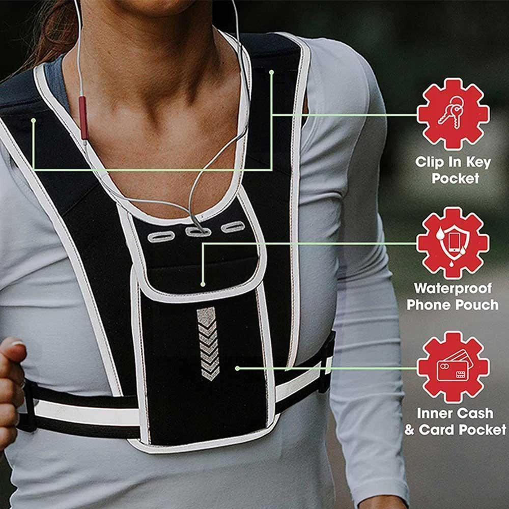 Kamizelka do biegania uchwyt n – Running Gear Reflective recenzja i cena