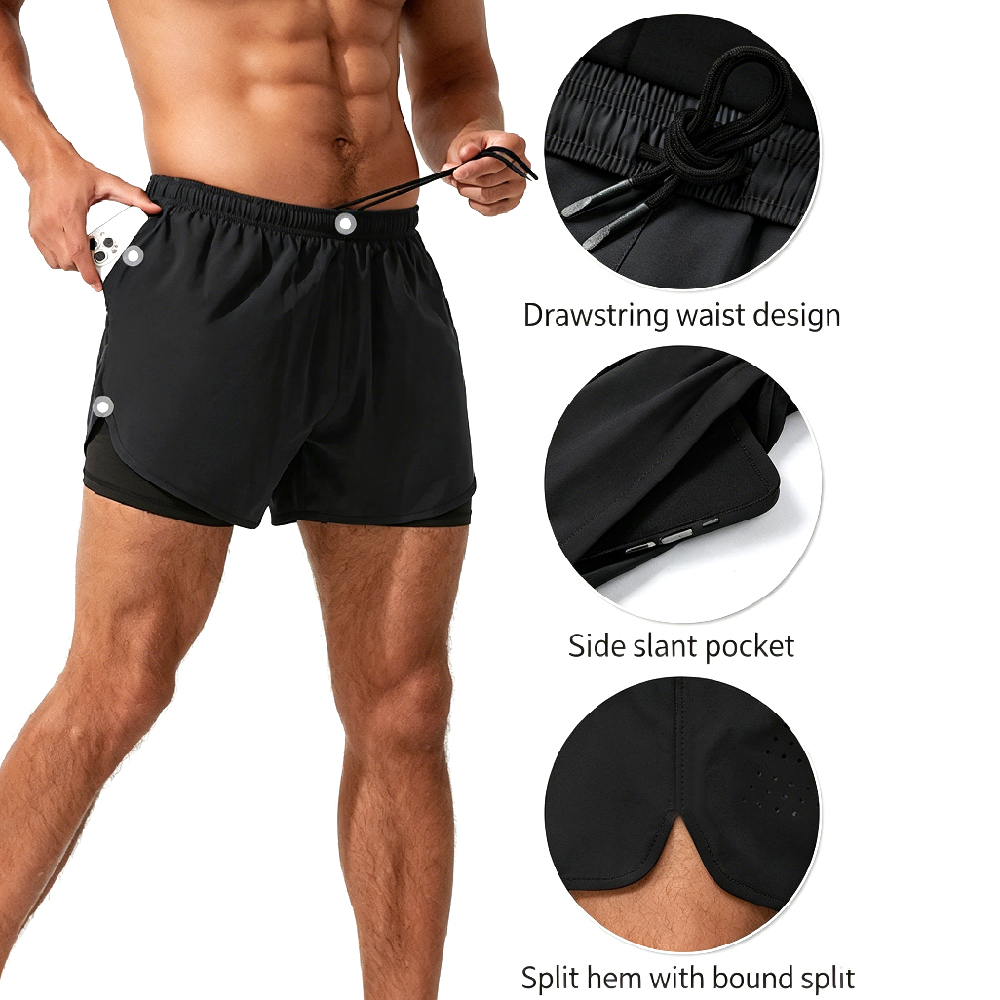 Szorty do biegania 2w1 z wysok – High And Running Gear recenzja i cena