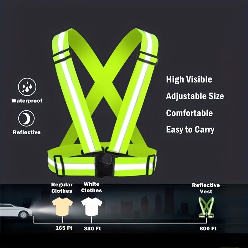 Kamizelka odblaskowa o wysokie – Running Gear Reflective recenzja i cena