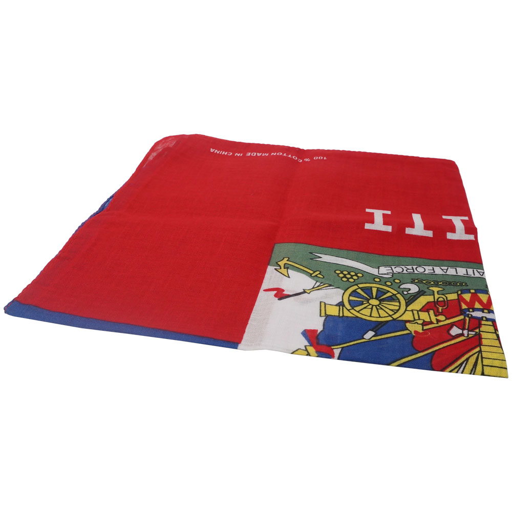 Haiti Flaga Bandana 100% Baweł – Running Gear Gifts For Women recenzja i cena